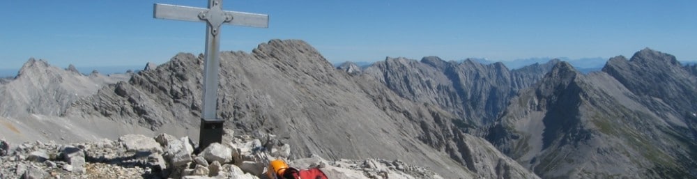 Bergsteigen hinter'm Haus