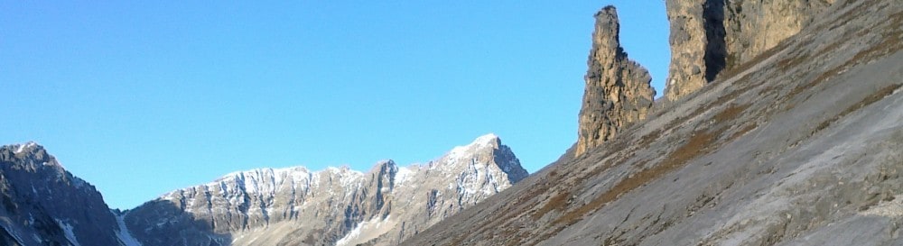 Bergsteigen hinter'm Haus