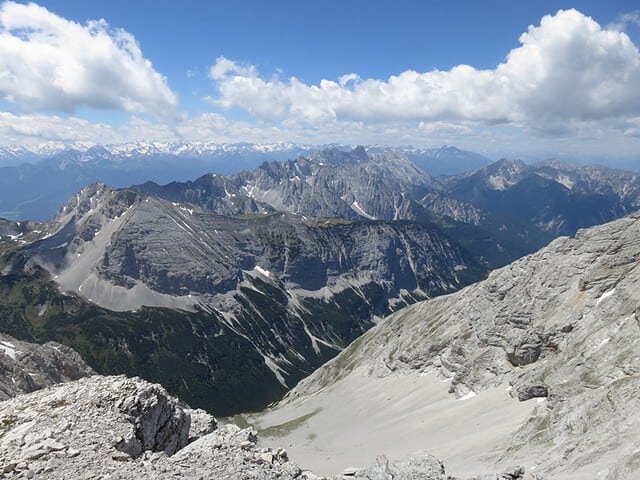 Blick Richtung Nordkette und Reitherspitze