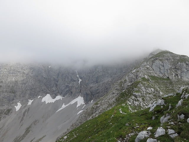 wird der Nebel am Grat weichen?