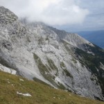 Ganz Im Osten Der Suedgrat Der Vorderen Brandjochspitze Unserem Anstieg