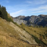 Der Vomper Ruecken Mit Geologisch Interessanten Formationen