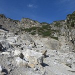 Hochpunkt In Der Weissen Reise Rechts Weiterer Tourverlauf