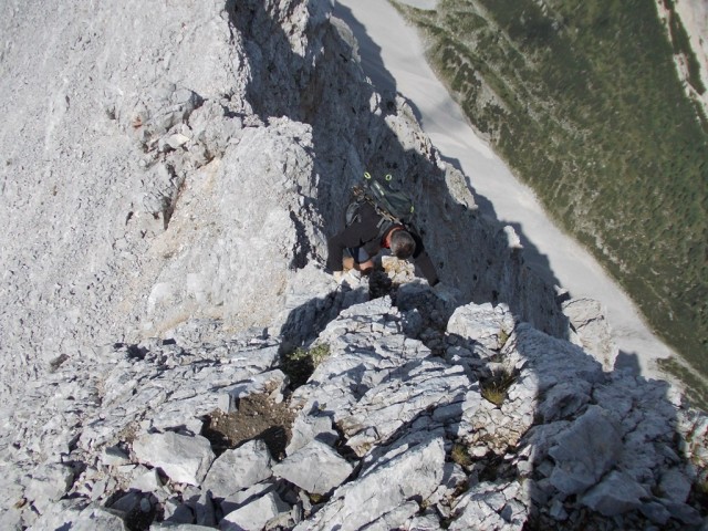 Rückblick auf die zweite schwierige Passage von oben