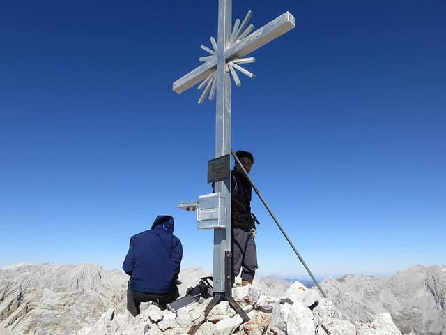 Klaus am Gipfel der Hohen Fürleg, 2.571m