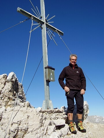 Gipfel der Trattenspitze, 2.510m