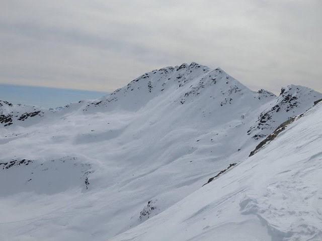 Blick auf die Maurer- und Wetterspitze