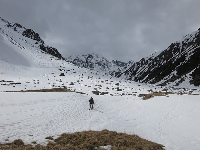 Blick Richtung Südwest zum Hohen Seeblaskogel