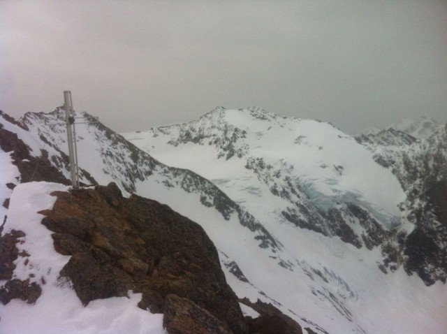 Blick zur Liebener Spitze, 3.400m