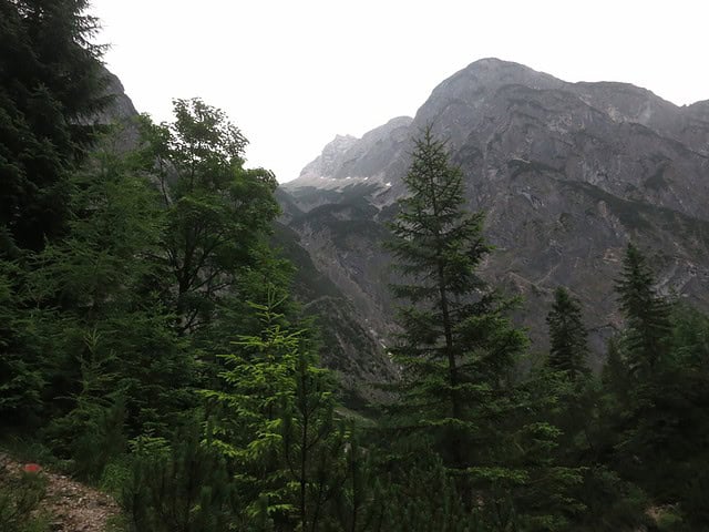 Das Grubenkar mit Plattenspitze vom Lochhüttl aus gesehen