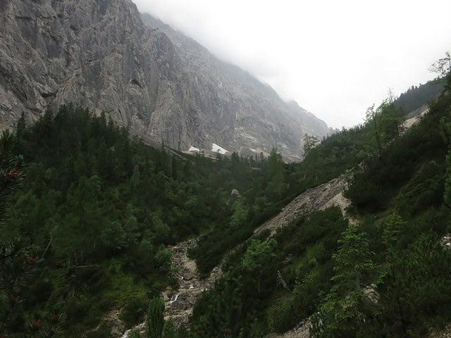 Steigverlauf auf das Überschalljoch