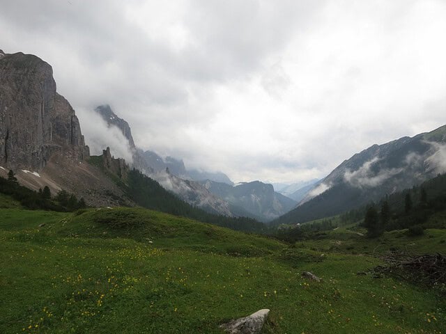 Das Hinterautal liegt vor uns