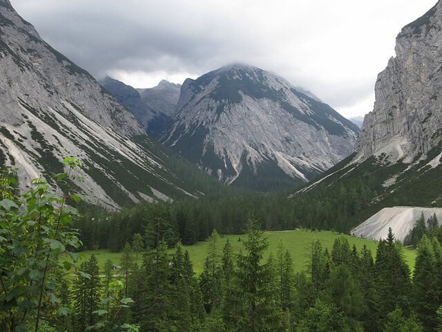 Blick ins Moserkar und in das Roßloch