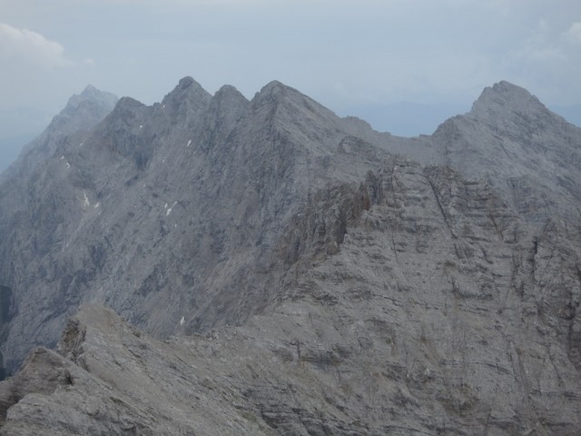 Kaskar-, Sonntagskar-, Hintere Bachofenspitze und Großer Lafatscher