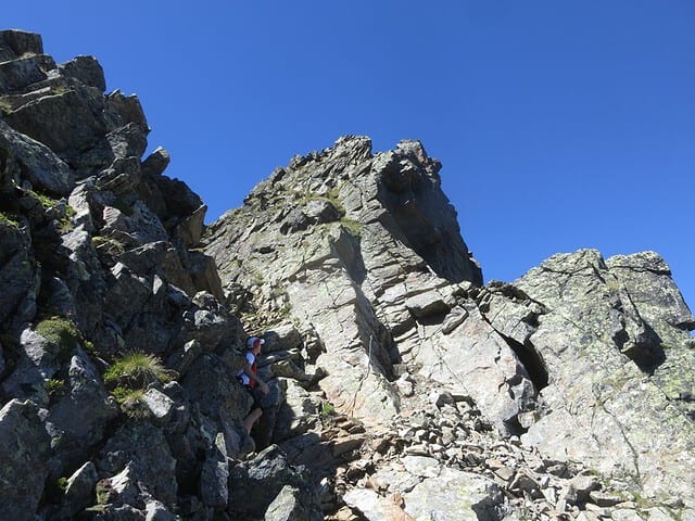 Gipfelaufbau Pockkogel von Südosten