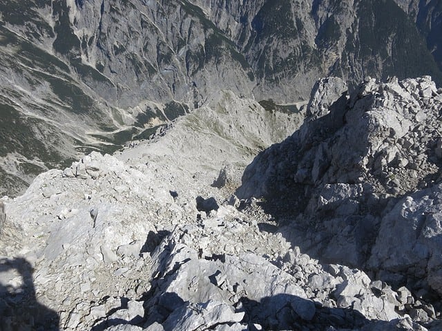 Tiefblick in das Vomperloch