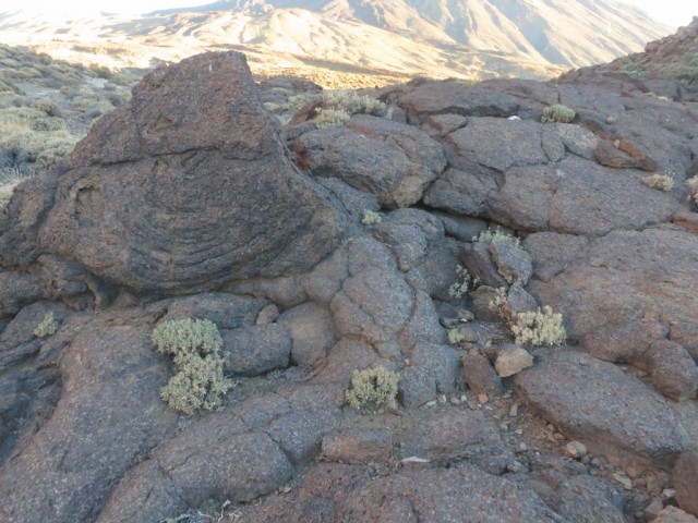 Erstarrungsformen niederviskoser Lava II