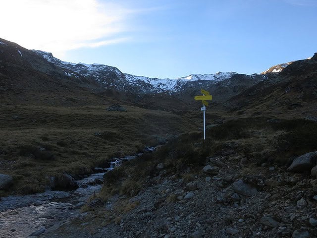 bei der Hagelhütte auf 2.100m