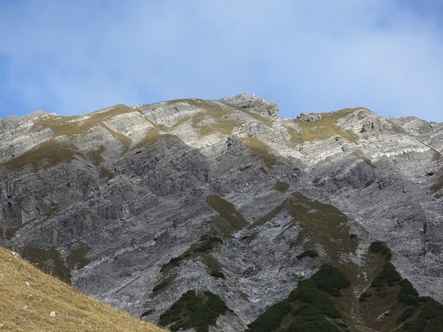 zur Rappenspitze knapp oberhalb Naudersalm geblickt