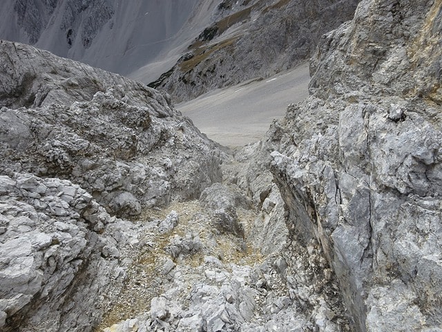 Rückblick auf die Rinne