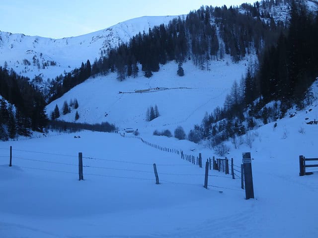 rechts oben die Blasigleralm 1.715m