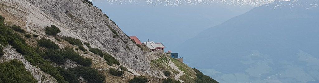 Bergsteigen hinter'm Haus