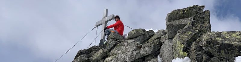 Bergsteigen hinter'm Haus