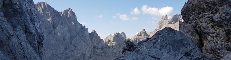 Bergsteigen hinter'm Haus