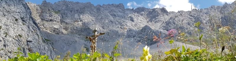 Bergsteigen hinter'm Haus