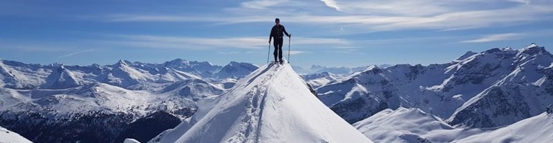 Bergsteigen hinter'm Haus