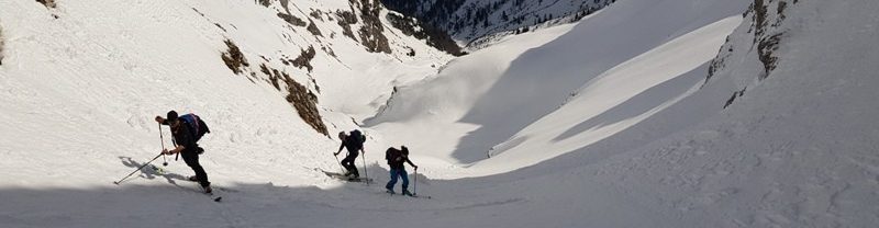 Bergsteigen hinter'm Haus