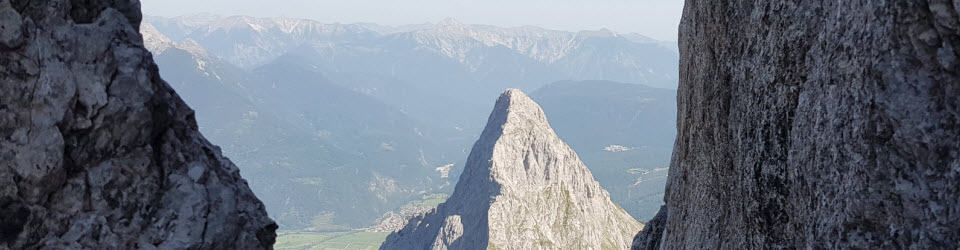 Bergsteigen hinter'm Haus