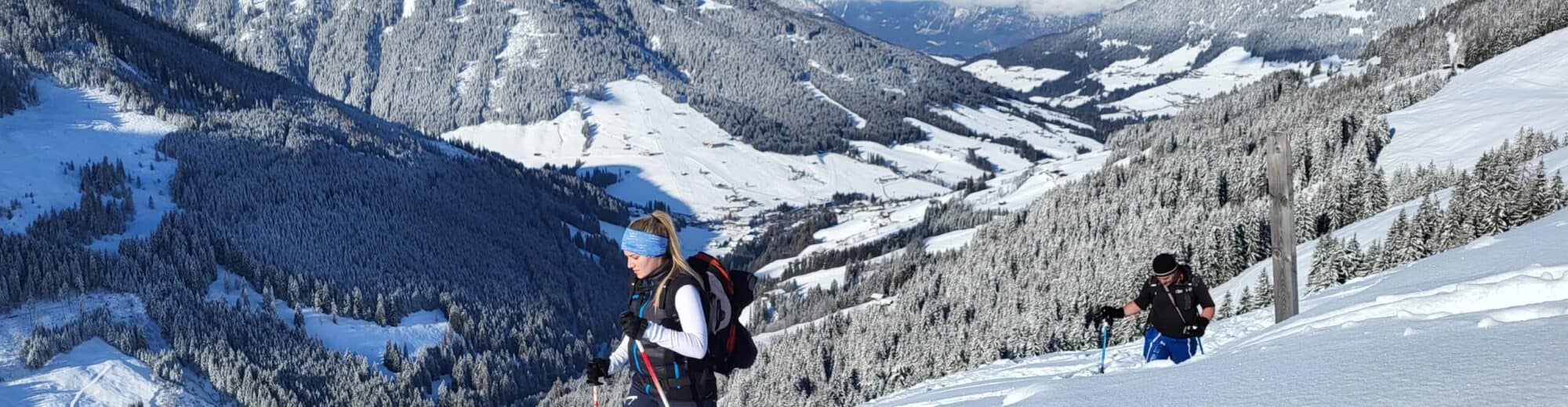 Bergsteigen hinter'm Haus