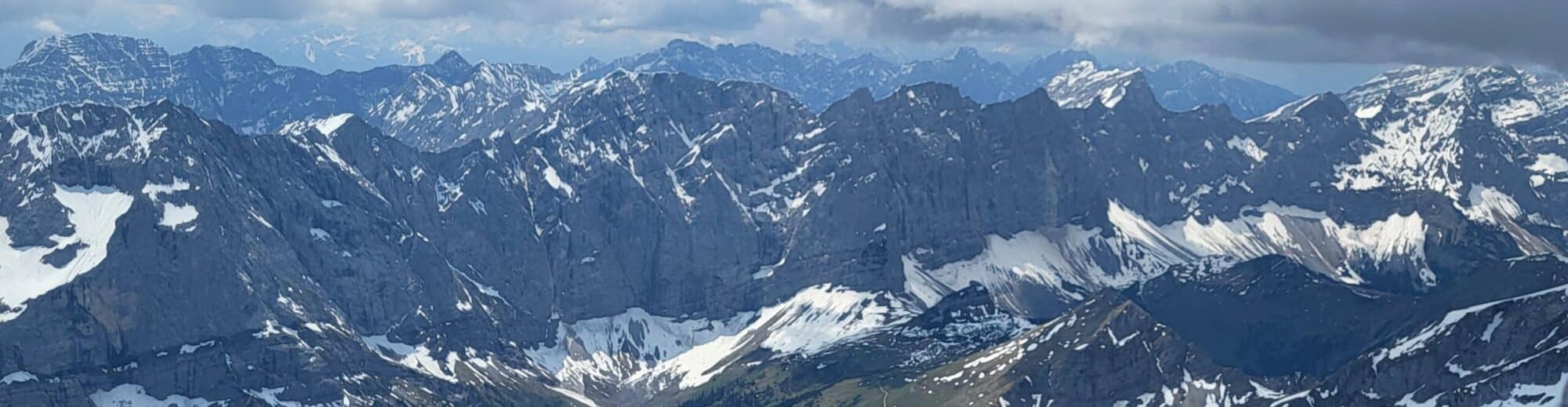 Bergsteigen hinter'm Haus