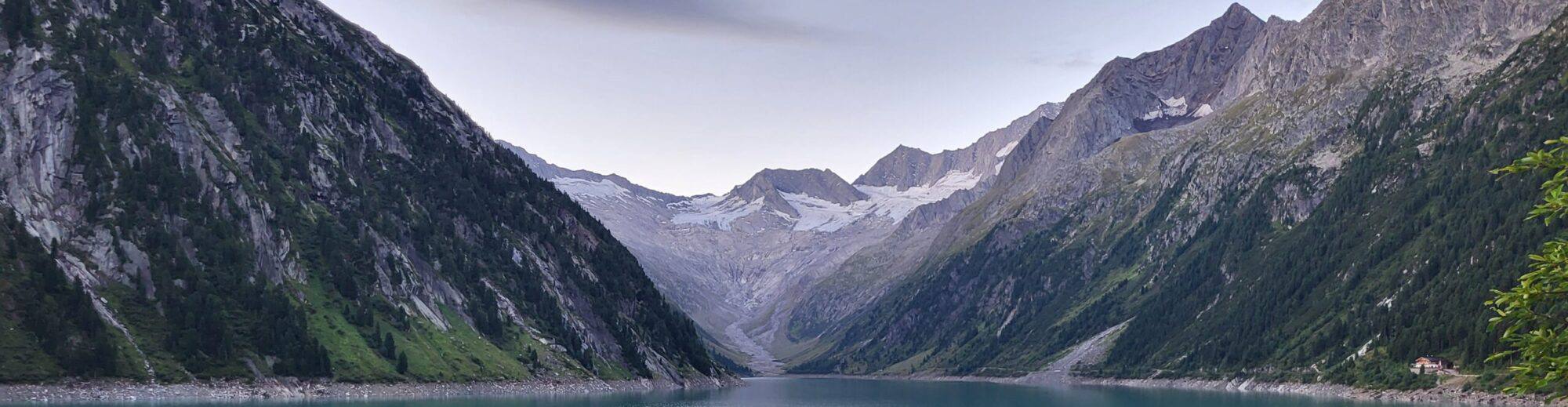 Bergsteigen hinter'm Haus