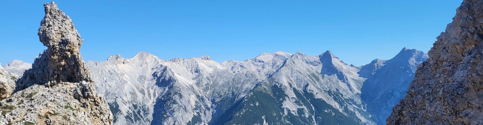 Bergsteigen hinter'm Haus