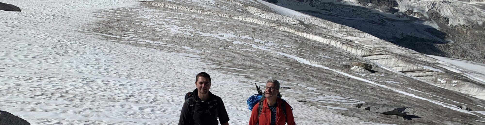 Bergsteigen hinter'm Haus