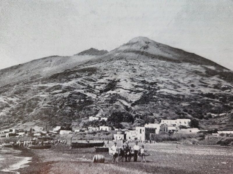 Blick auf den Ostteil von San Vincenzo der frühen 1960er Jahre; aus dem Reiseführer von E. Nickel, 1964