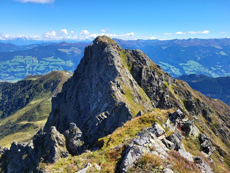 Metzenjoch, 2.313 m im Osten