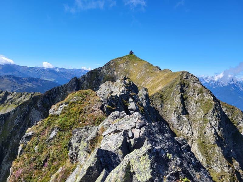 Blick auf die Kellerjochkapelle