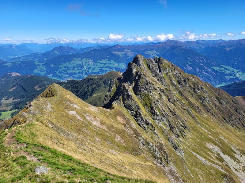 Rückblick auf den gesamten Übergang über das Metzenjoch