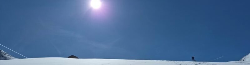 Bergsteigen hinter'm Haus