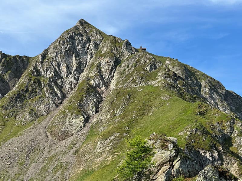 Kellerjochjoch mit Kellerjochkapelle