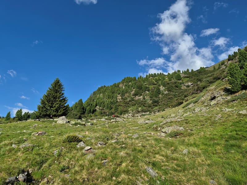 Aufstieg auf "am Beil"
