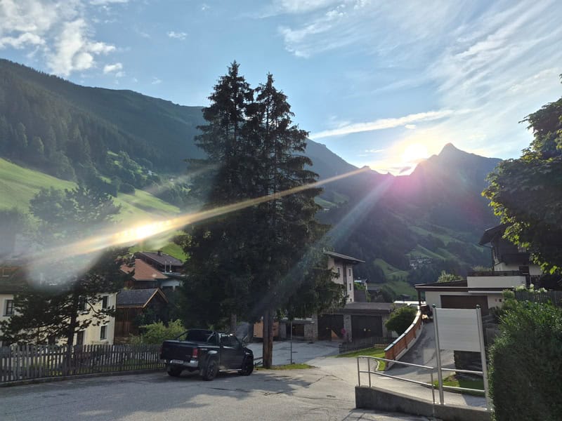 Morgenstimmung mit Brandberger Kolm
