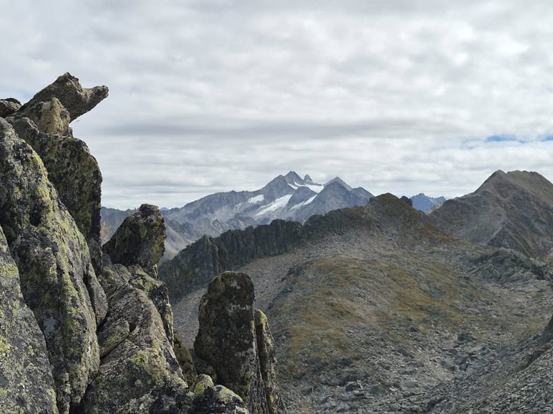 bärige Aussicht auf der Oberkante
