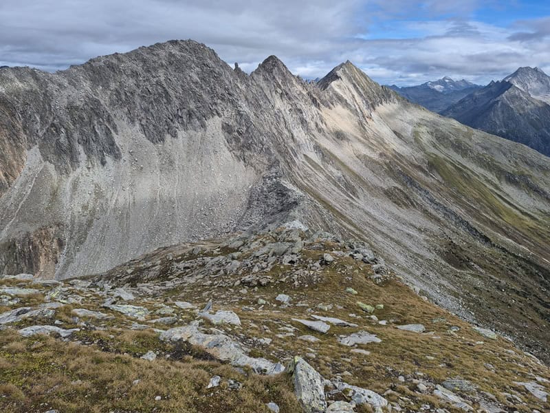 in den Bergwiesen angelangt, jedoch die Strecke nur von kurzer Erstreckung
